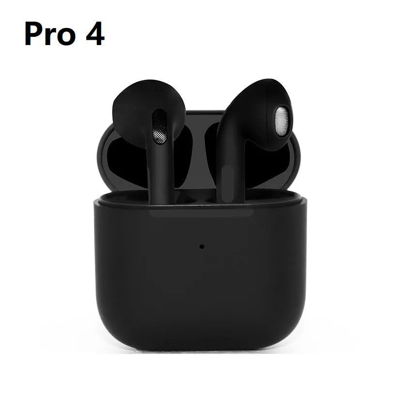 Pro 4 TWS Wireless Earbuds – Bluetooth 5.3, Waterproof, with Mic. Premium sound for Xiaomi & iPhone!